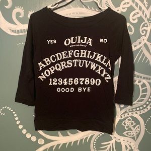 Ouija board 3/4 sleeve